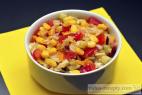 Recept Salát s jablečným octem - salát s kukuřicí- návrh na servírování