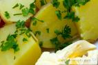 Recept Brambory na loupačku - brambory na loupačku - návrh na servírování