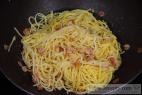 Recept Špagety carbonara - špagety - příprava