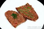 Recept Pravý tatarský biftek - biftek - návrh na servírování