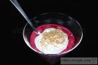 Recept Borůvkový zmrzlinový pohár - borůvkový pohár - návrh na servírování