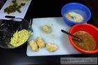 Recept Obalované papričky jalapeňos s bazalkou - papričky jalapeňos - příprava