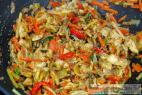 Recept Asijská kuřecí čína na víně s čínskými nudlemi - kuřecí čína - příprava