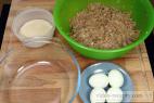 Recept Masové koule plněné uzeninou a okurkou - masové koule - příprava