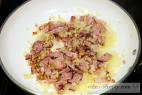 Recept Rigatoni se slaninou - rigatoni - příprava