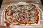 Recept Sýroví pizza šneci - pizza šneci - postup