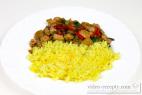 Recept Kari rýže z rýžovaru - rýže z rýžovaru