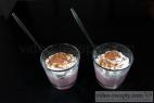 Recept Borůvkový zmrzlinový pohár - borůvkový pohár - návrh na servírování