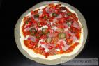 Recept Rajčatový základ na pizzu - pizza - příprava